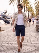 Men’s Printed Casual Shirt – Polyester Fabric