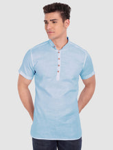 Mens Half Sleeve Casual Cotton Kurta