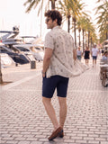 Men’s Printed Casual Shirt – Polyester Fabric