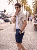 Men’s Printed Casual Shirt – Polyester Fabric