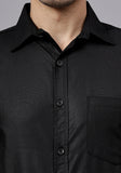 Men's Cotton Blend Slim Fit Formal Shirt
