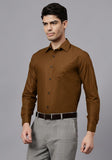 Men's Cotton Blend Slim Fit Formal Shirt