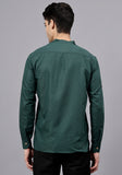 LENIA Men's Cotton Blend Slim Fit Short Kurta Pack of 1