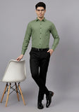 Men's Cotton Blend Slim Fit Formal Shirt