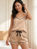Women's Satin Cami & Shorts Nightwear Set ( 486 )