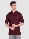 Mens Full Sleeve Casual Cotton Kurta