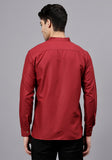 LENIA Men's Cotton Blend Slim Fit Short Kurta Pack of 1