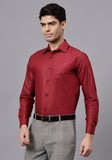 Men's Cotton Blend Slim Fit Formal Shirt