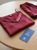 Women's Satin Cami & Shorts Nightwear Set ( 486 )