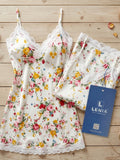Women's Wine Lace Babydoll Nightdress | Sleeveless V-Neck Soft Nightwear ( 481 )