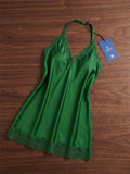 Women's Satin Lace Chemise Nightdress ( 371 )