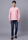 LENIA Men's Cotton Blend Slim Fit Short Kurta Pack of 1