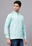 LENIA Men's Cotton Blend Slim Fit Short Kurta Pack of 1