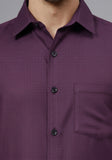Men's Cotton Blend Slim Fit Formal Shirt