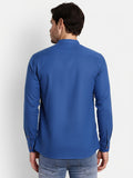 Mens Casual Slim Fit Full Sleeve Double Pocket Cotton Trendy Kurta