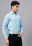 Men's Cotton Blend Slim Fit Formal Shirt