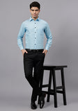 Men's Cotton Blend Slim Fit Formal Shirt