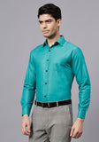 Men's Cotton Blend Slim Fit Formal Shirt